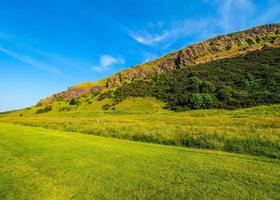 hdr Arthur's zetel in Edinburgh foto