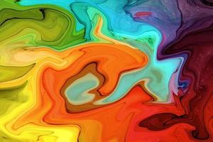levendig wazig vloeibaar kleurrijk behang abstracte achtergrond premium foto