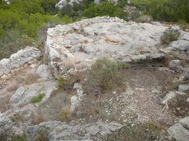 puig de sa morisca Moorse piek archeologisch park in Mallorca foto