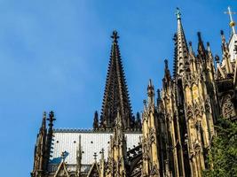 hdr koeln dom kathedraal foto