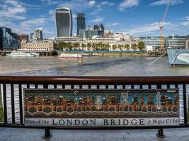 london, uk, 2016. hedendaagse architectuur in de stad foto