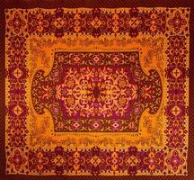 Roemeense folk naadloze patroon ornamenten. Roemeens traditioneel borduurwerk. etnische textuur ontwerp. traditioneel tapijtontwerp. tapijt ornamenten. rustiek tapijtontwerp. foto