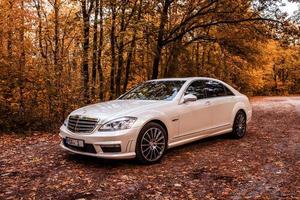 mercedes-benz s-klasse w221. redactionele foto