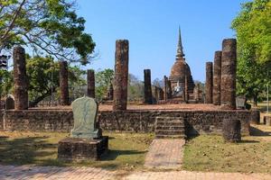 wat sa si, shukhothai historisch park, thailand foto