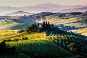 het Toscaanse landschap