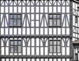 hdr tudor gebouw in coventry foto