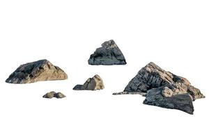 vorm van grote rotsen op de achtergrond foto
