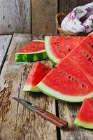 sappige watermeloen