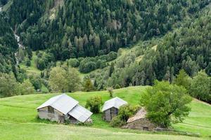 simplonpas, zwitserland, 2015. uitzicht vanaf de simplonpas foto