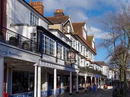 tunbridge wells, kent, uk, 2018. zicht op de pantiles foto