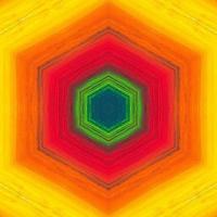 kleurrijke abstracte vierkante achtergrond. caleidoscoop patroon. gratis achtergrond. foto
