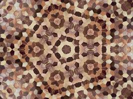 houtstructuur abstracte achtergrond. caleidoscoop patroon. foto