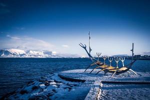 reykjavik, ijsland, 2016. sun voyager foto