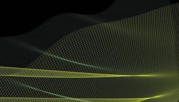 abstracte 3d mesh golf achtergrond. futuristische technologiestijl. elegante achtergrond voor zakelijke presentaties. foto