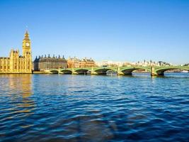 hdr westminster bridge, londen foto