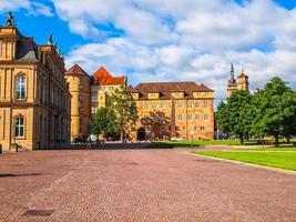 hdr altes schloss oud kasteel stuttgart foto