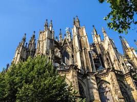 hdr koeln dom kathedraal foto