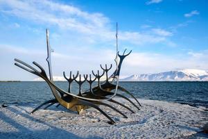 reykjavik, ijsland, 2016. sun voyager foto