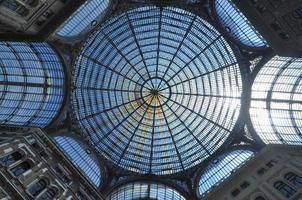 galleria umberto i in napels foto