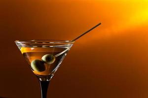 glas met martini