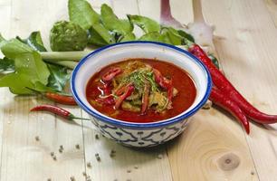 panang curry-Thais eten