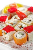 maki sushi set foto