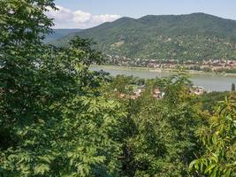 esztergom stad in hongarije foto