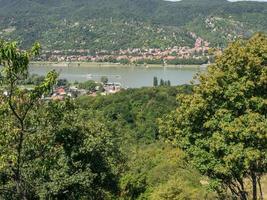 esztergom stad in hongarije foto