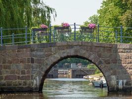 friedrichstadt stad in duitsland foto