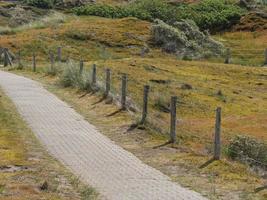 baltrum eiland in duitsland foto