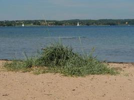 de Oostzee bij Flensburg in Duitsland foto