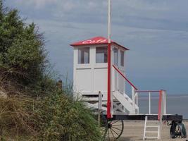 baltrum eiland in duitsland foto