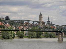 de rivier de Donau in oostenrijk foto
