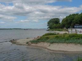 het strand van Sandwig aan de Oostzee foto