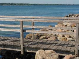 wandelen aan de Oostzee in Duitsland foto