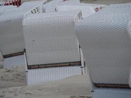 het eiland Baltrum in de Noordzee foto