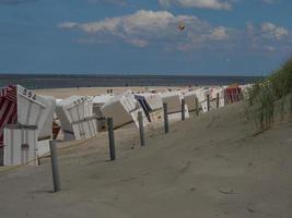 het eiland Baltrum in de Noordzee foto