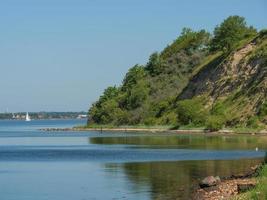 de Oostzee bij Flensburg in Duitsland foto