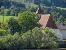 aan de rivier de Donau in oostenrijk foto