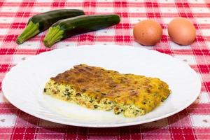 Courgette Pudding