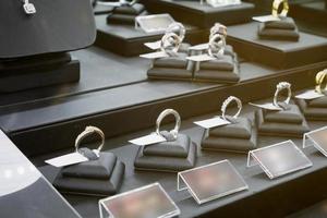 sieraden diamant winkel display foto