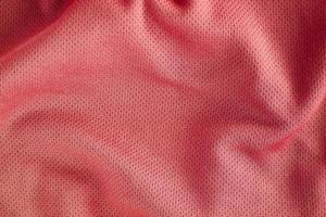 sport kleding stof textuur achtergrond, bovenaanzicht van doek textiel oppervlak foto
