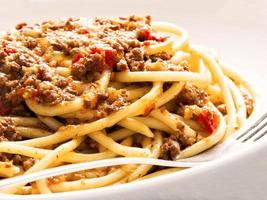 rustieke Italiaanse spaghetti bolognese