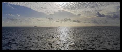 Indische Oceaan panoramisch foto