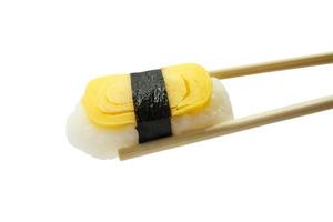 sushi met stokjes foto