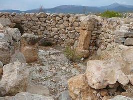 puig de sa morisca Moorse piek archeologisch park in Mallorca foto