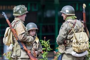 horsted keynes, west sussex, uk, 2011. south at war re-enactment day foto