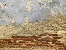 oude bakstenen muur achtergrond. bakstenen muur textuur foto