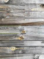 houten muur achtergrond. hek achtergrond. plank gemaakt van hout foto