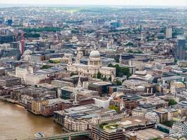 hdr luchtfoto van londen foto